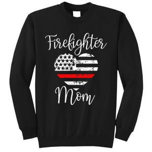 Thin Red Line Firefighter Mom Gift from Son Fireman Gift Sweatshirt