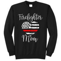 Thin Red Line Firefighter Mom Gift from Son Fireman Gift Sweatshirt