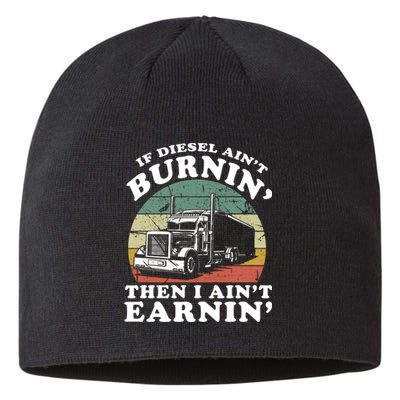 Trucker Road Lorry Big Rig Trucking Truckin Sustainable Beanie