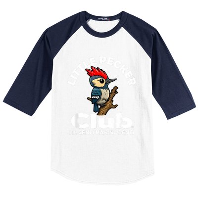 The Real Little Pecker Club Baseball Sleeve Shirt