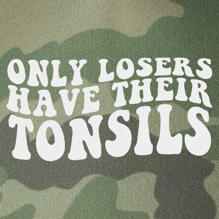 Tonsillectomy Recovery Losers Have Their Tonsil Legacy Tie Dye Trucker Hat