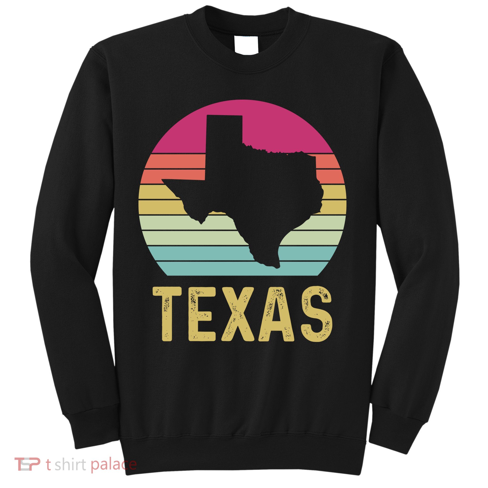 Texas Retro Logo Art Sweatshirt