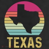 Texas Retro Logo Art 11oz C Handle Ceramic Mug