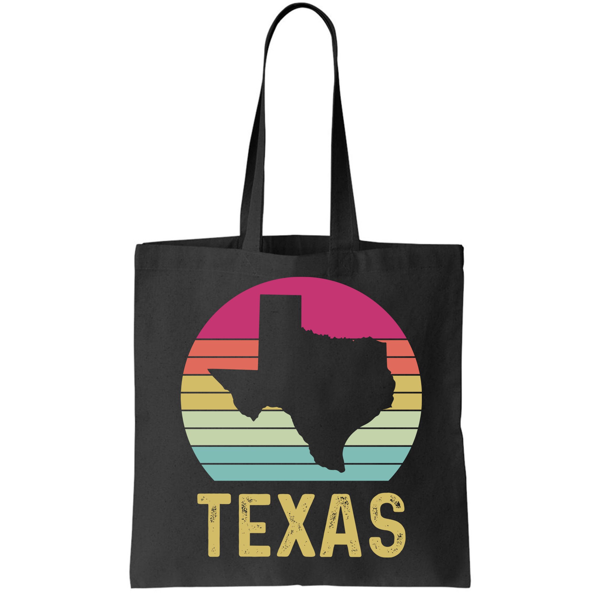 Texas Retro Logo Art Bag