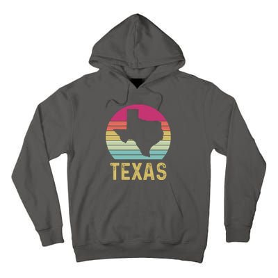 Texas Retro Logo Art Tall Hoodie