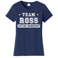 Team Ross Lifetime Membership Funny Family Last Name Women's T-Shirt