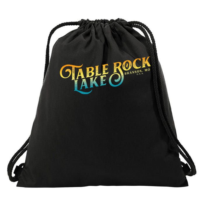 Table Rock Lakes Missouri Drawstring Bag