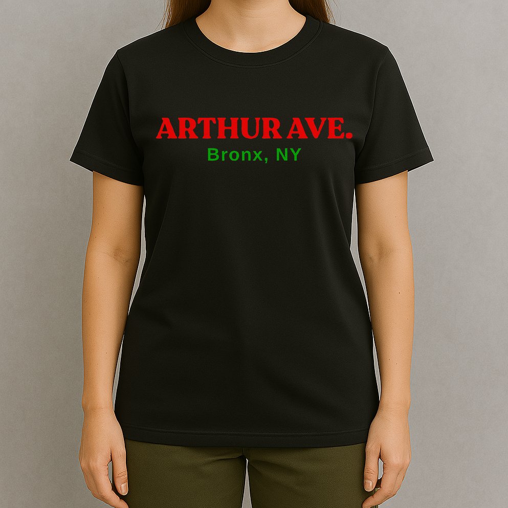 The Real Little Italy Arthur Ave Bronx Ny T-Shirt