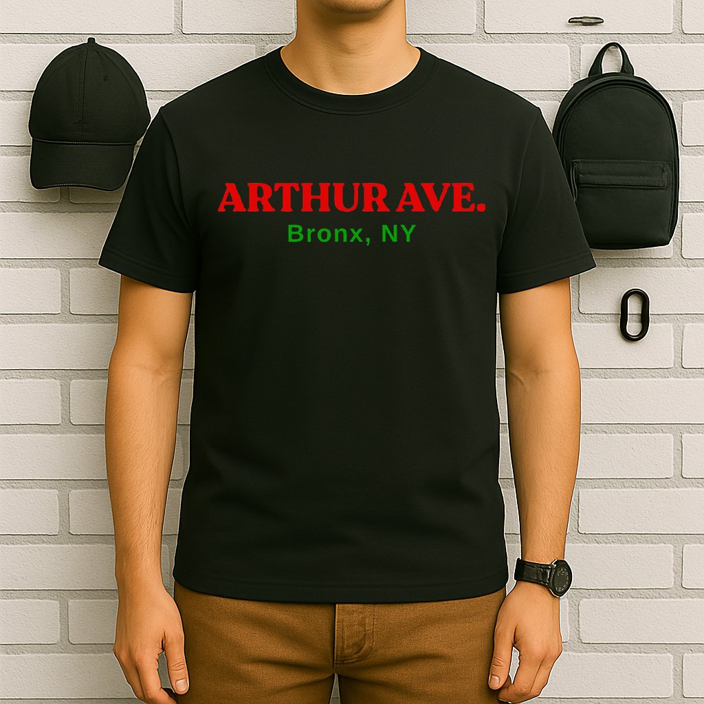 The Real Little Italy Arthur Ave Bronx Ny T-Shirt