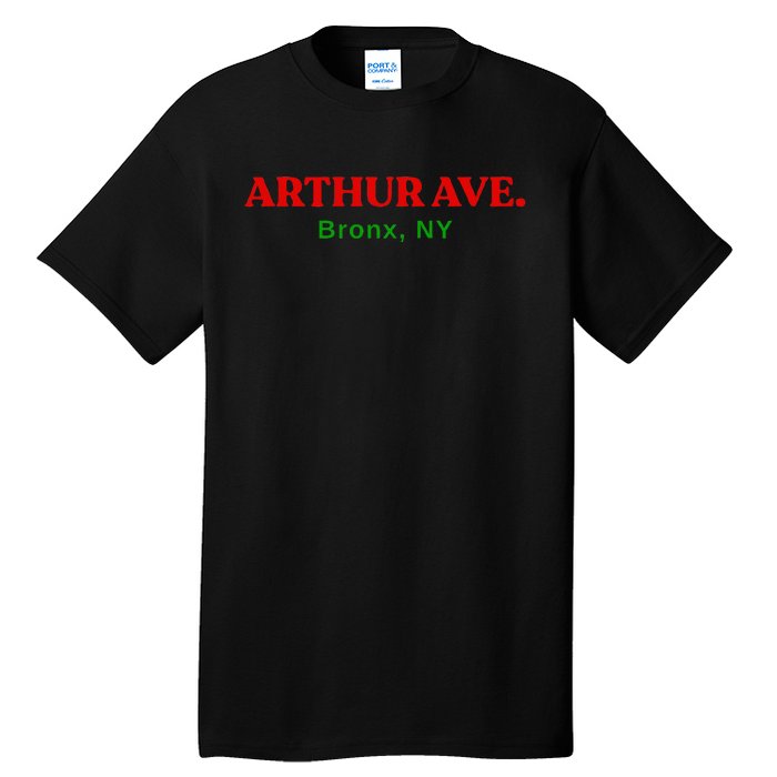 The Real Little Italy Arthur Ave Bronx Ny Tall T-Shirt