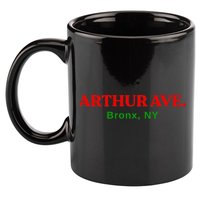 The Real Little Italy Arthur Ave Bronx Ny 11oz C Handle Ceramic Mug