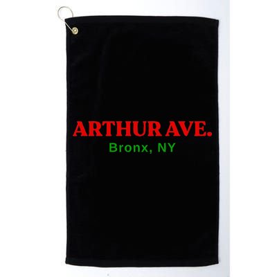 The Real Little Italy Arthur Ave Bronx Ny Golf Towel