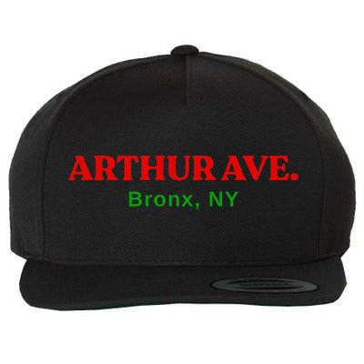 The Real Little Italy Arthur Ave Bronx Ny Wool Snapback Cap