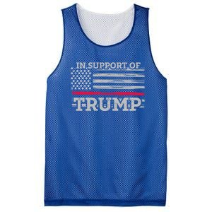 Thin Red Line In Support Of Trump Fire Fighters Cool Gift Mesh Reversible Basketball Jersey Tank