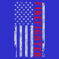 Thin Red Line Usa Flag Firefighter Gift For 4th Of July Gift Magnet
