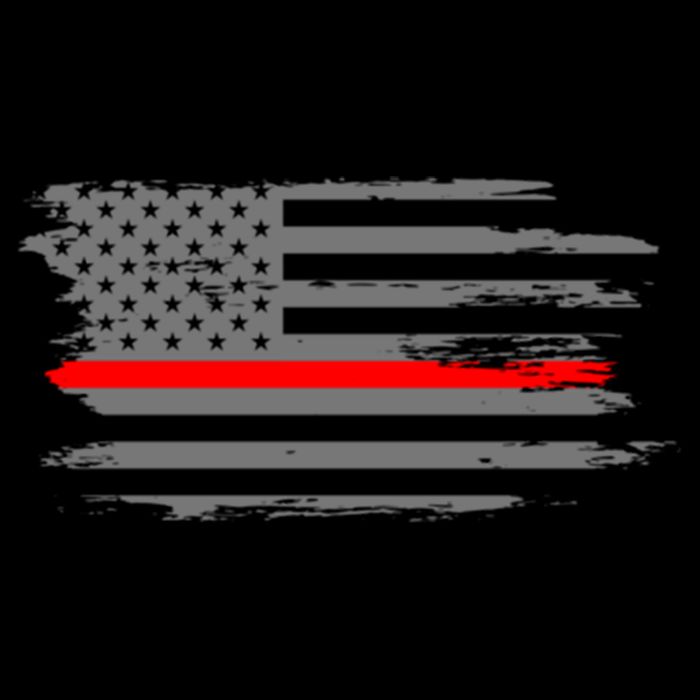 Thin Red Line Fire Fire And Rescue American Flag Gift Cooling Performance Crew T-Shirt