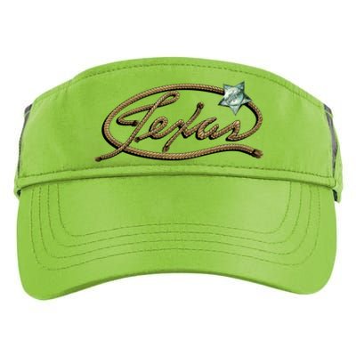 Texas Rope Logo Adult Drive Performance Visor