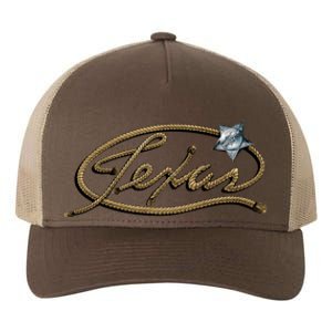 Texas Rope Logo Yupoong Adult 5-Panel Trucker Hat