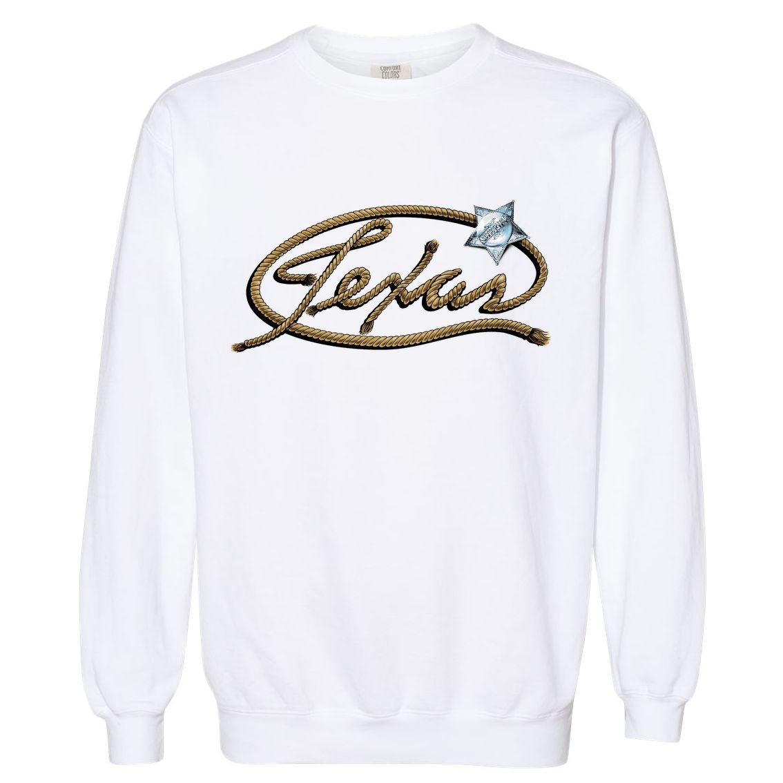 Texas Rope Logo Garment-Dyed Sweatshirt