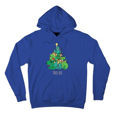 Tree Rex Merry Christmas Funny Tree Rex Christmas Gift Hoodie