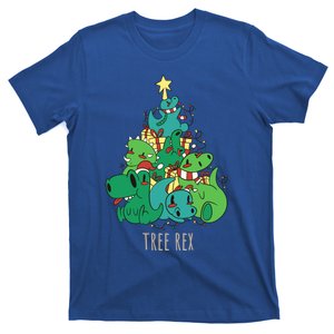 Tree Rex Merry Christmas Funny Tree Rex Christmas Gift T-Shirt