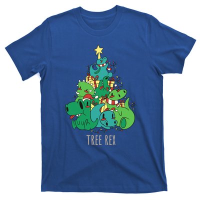 Tree Rex Merry Christmas Funny Tree Rex Christmas Gift T-Shirt