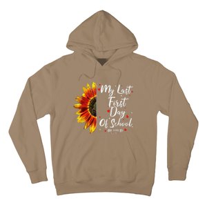 Teachers Retirement My Last First Day Of School Funny Hoodie