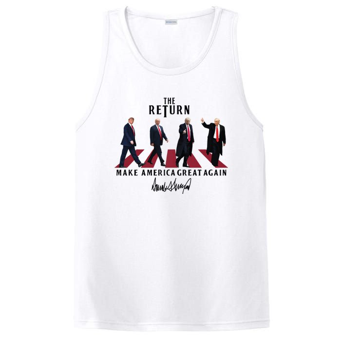 The Return Make America Great Trump For President PosiCharge Competitor Tank