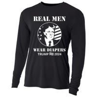 Trump Real Me.N Wear Diapers Trump 2024 Cooling Performance Long Sleeve Crew