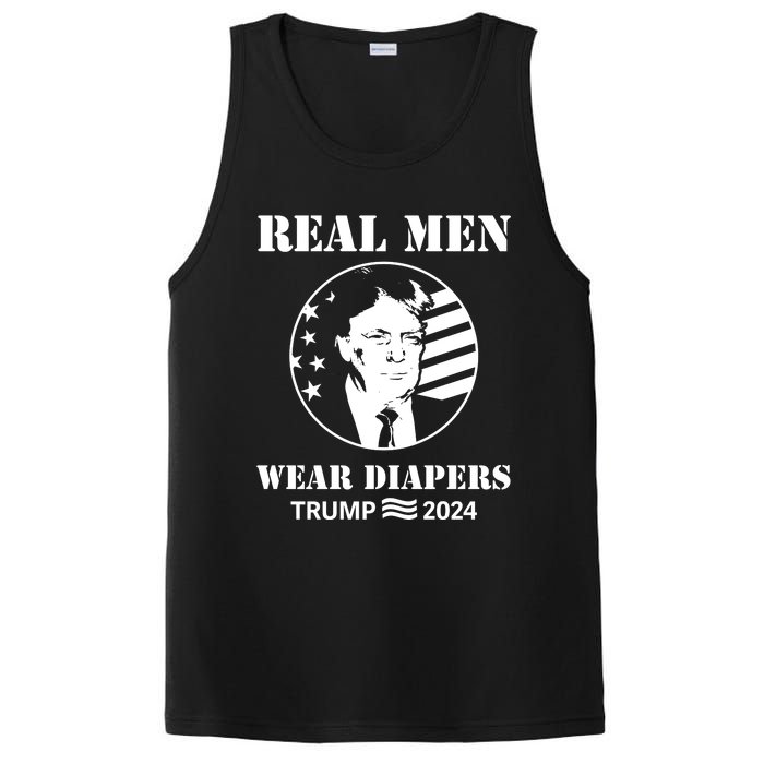 Trump Real Me.N Wear Diapers Trump 2024 PosiCharge Competitor Tank