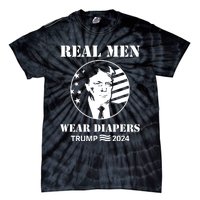 Trump Real Me.N Wear Diapers Trump 2024 Tie-Dye T-Shirt