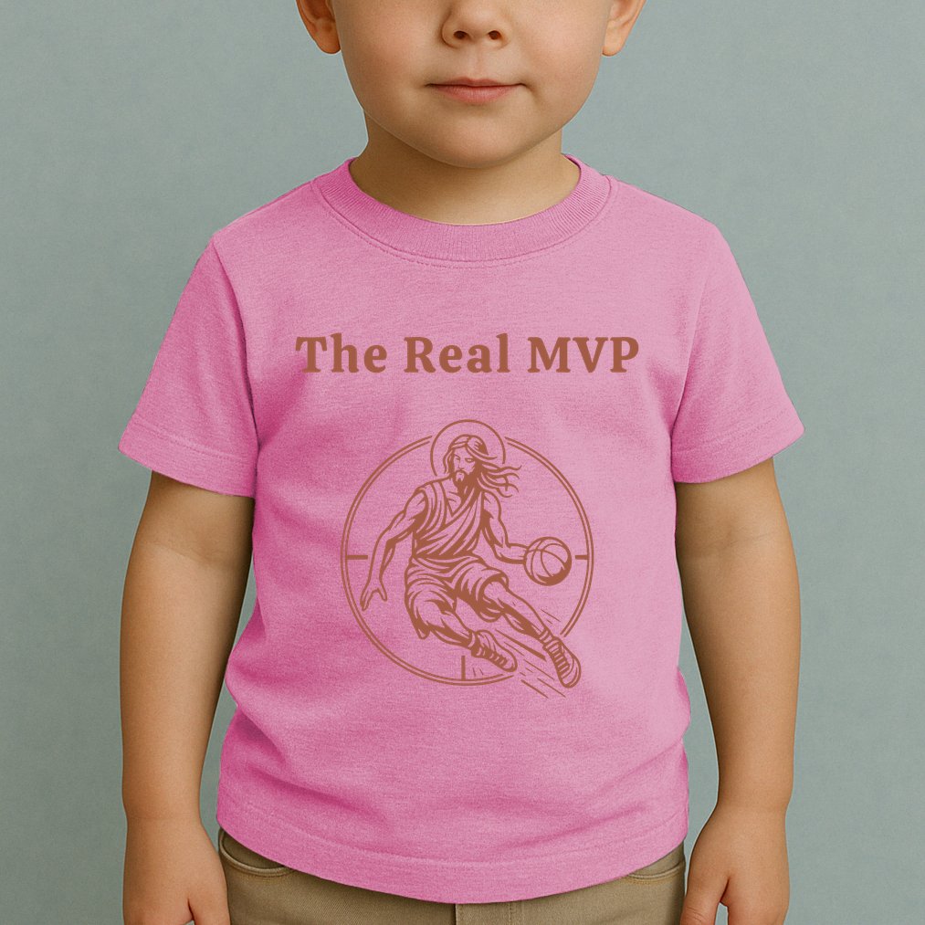 The Real Mvp Jesus Toddler T-Shirt