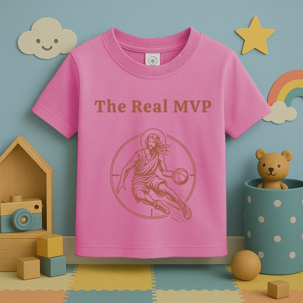 The Real Mvp Jesus Toddler T-Shirt