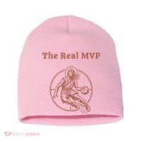 The Real Mvp Jesus Short Acrylic Beanie
