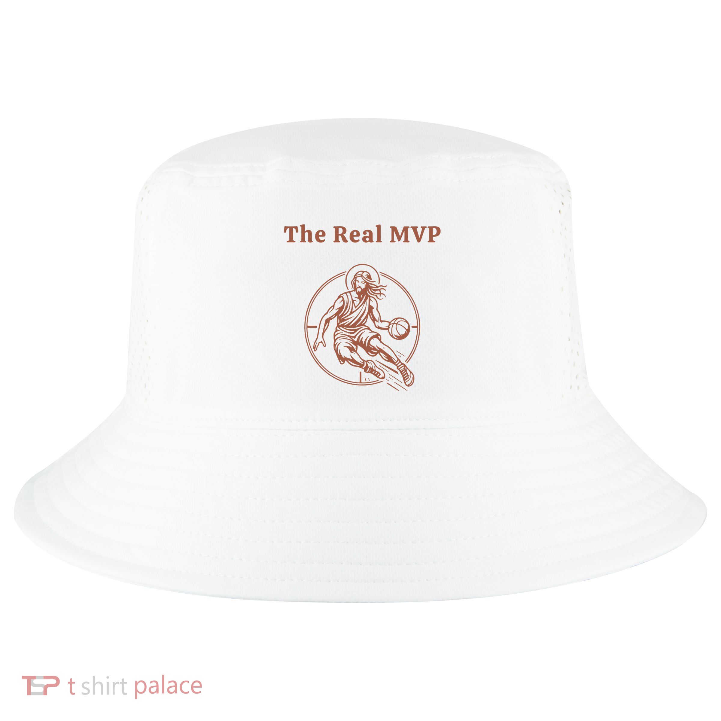 The Real Mvp Jesus Cool Comfort Performance Bucket Hat