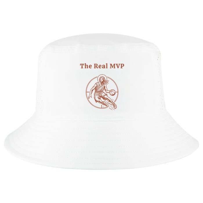 The Real Mvp Jesus Cool Comfort Performance Bucket Hat