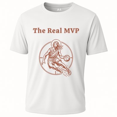 The Real Mvp Jesus Performance Shirt