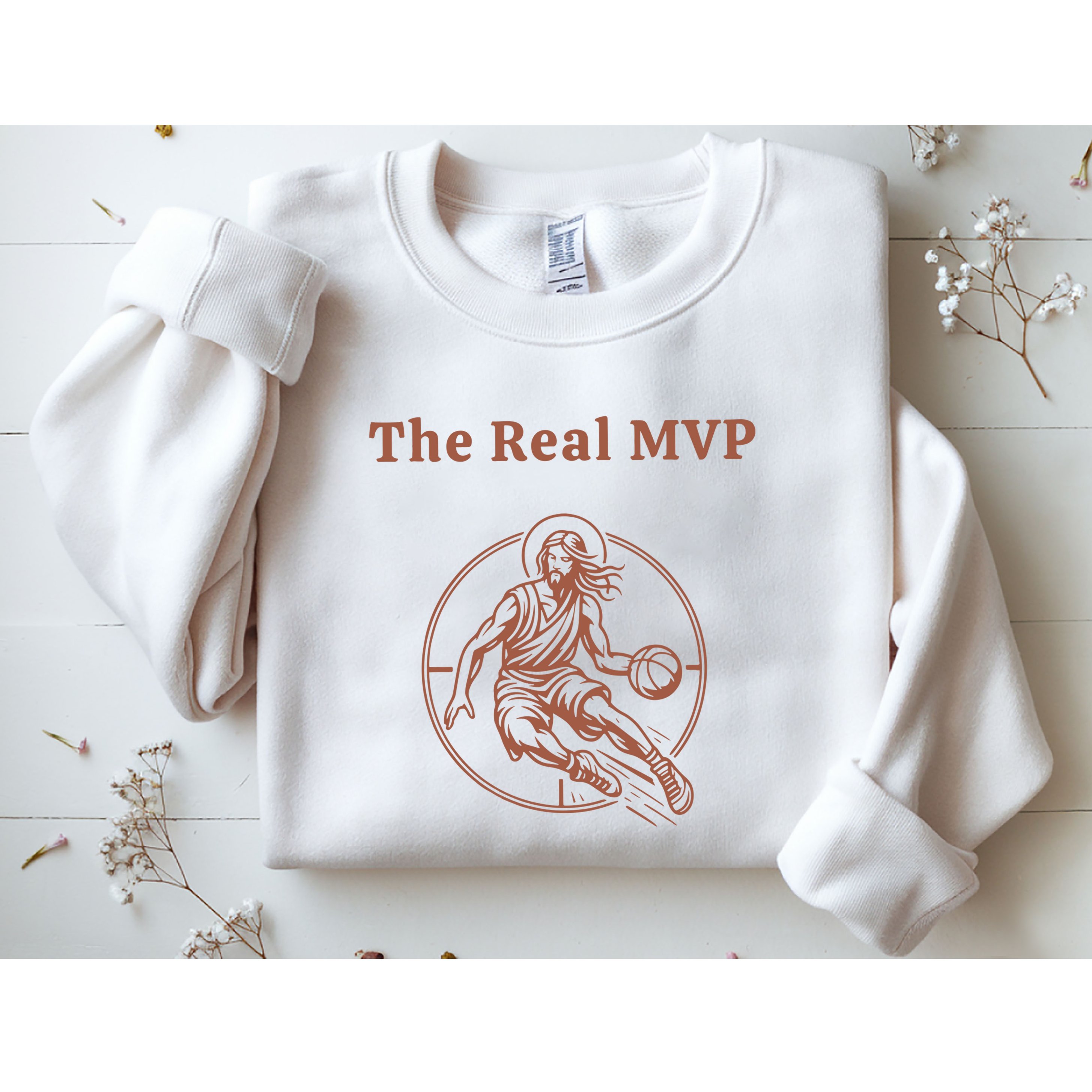 The Real Mvp Jesus Sweatshirt
