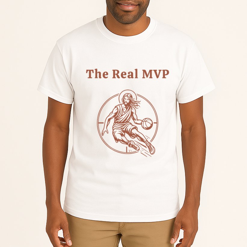 The Real Mvp Jesus Tall T-Shirt