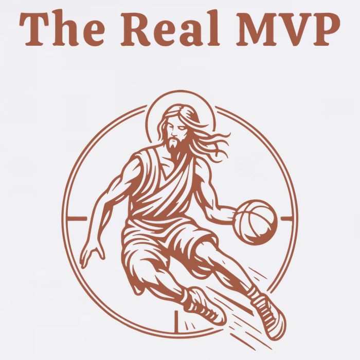 The Real Mvp Jesus Sustainable Bucket Hat