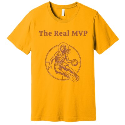 The Real Mvp Jesus Premium T-Shirt