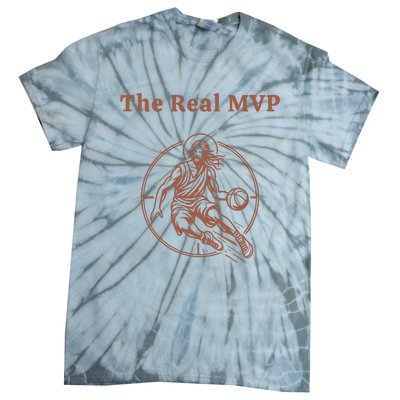 The Real Mvp Jesus Tie-Dye T-Shirt