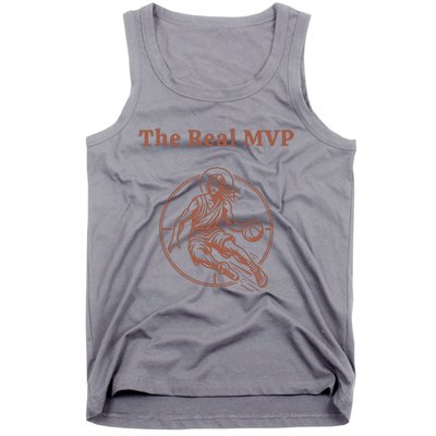 The Real Mvp Jesus Tank Top