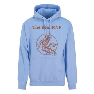 The Real Mvp Jesus Unisex Surf Hoodie