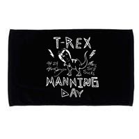 T Rex Manning Day Retro 90s Microfiber Hand Towel