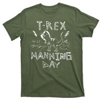 T Rex Manning Day Retro 90s T-Shirt