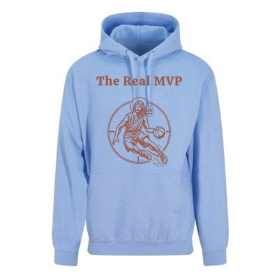 The Real Mvp Funny Jesus Unisex Surf Hoodie