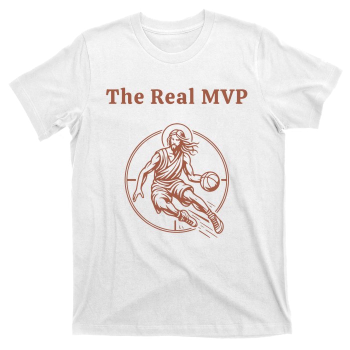 The Real Mvp Funny Jesus T-Shirt