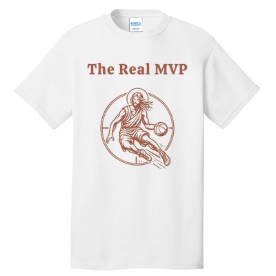 The Real Mvp Funny Jesus Tall T-Shirt