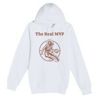 The Real Mvp Funny Jesus Premium Pullover Hoodie